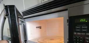 Microwave Makes Strange Noises